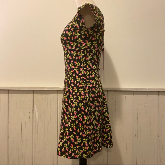 NWT Betsey Johnson Floral Polly Mini Dress - Picture 4 of 16